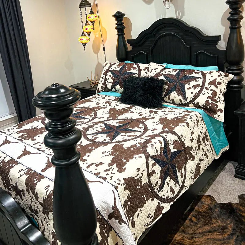 ZTexas Star 3 Piece Quilt Set T-Shirts, Hoodie, Sweatshirt | RetroVerseTees.com