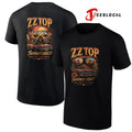 ZZ Top summer vibes cool shades hot roads graphic shirt