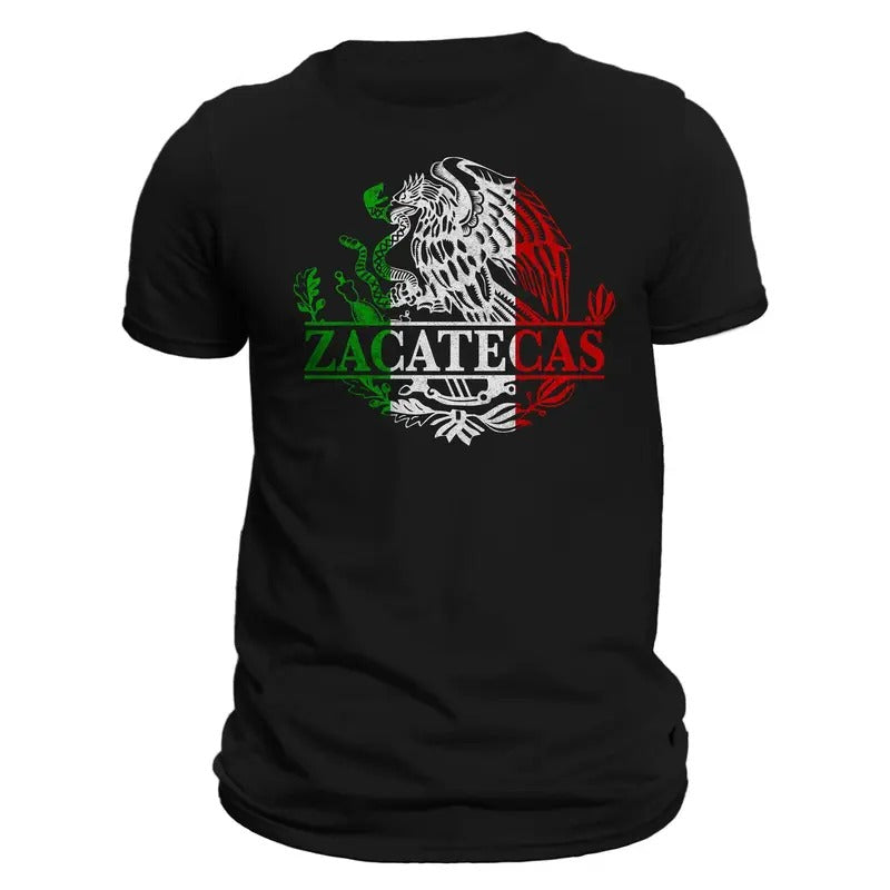 Zacatecas Mexico Eagle Emblem Mexican T-Shirt Hoodie, Sweatshirt | RetroVerseTees.com