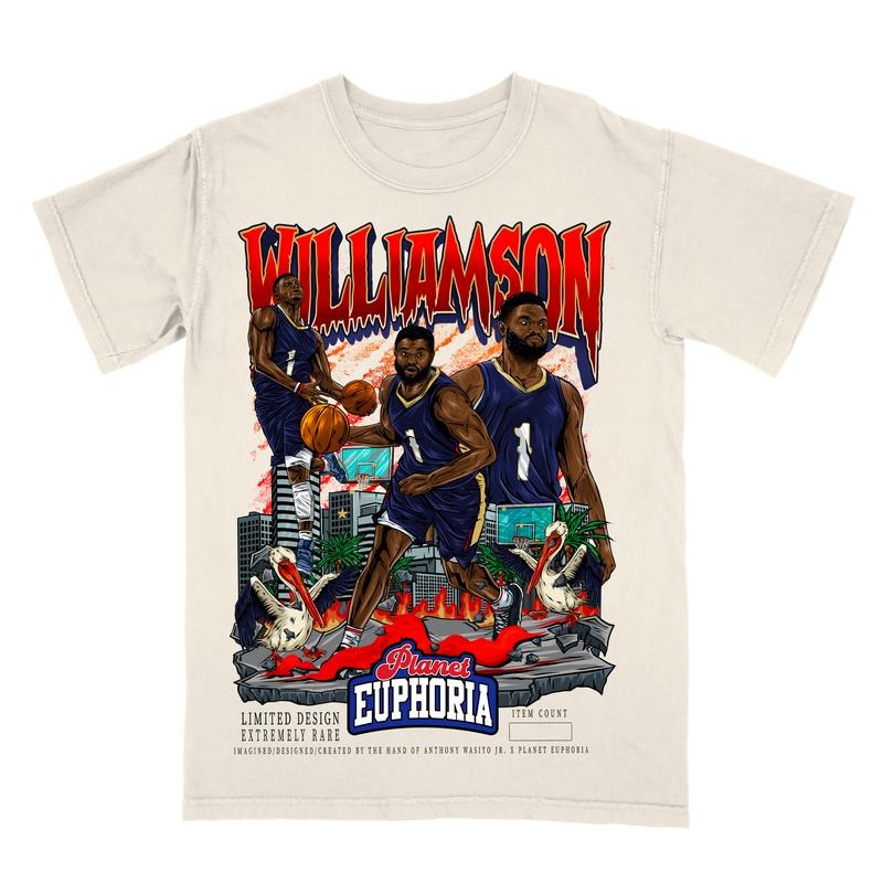 Zion Williamson Tee Hoodie, Sweatshirt | RetroVerseTees.com