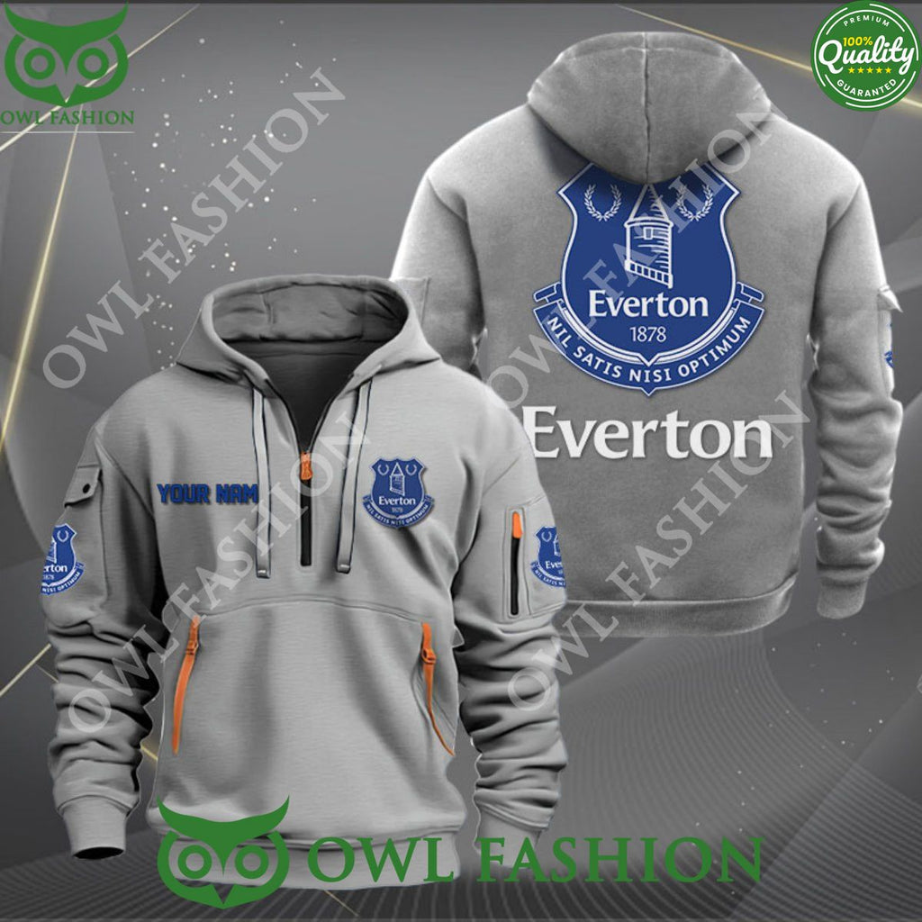 Everton Premier League Personalized Limited Zip Hoodie
