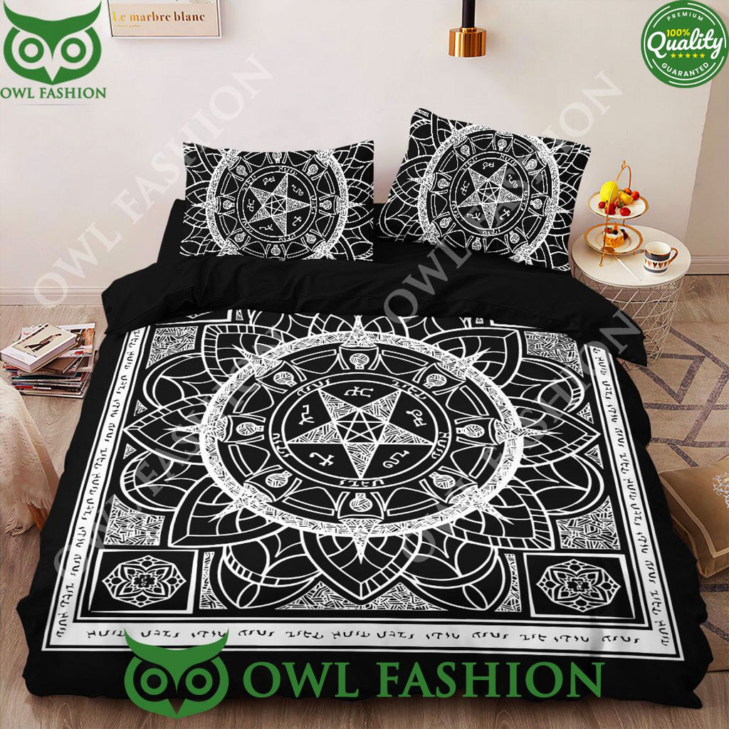 Supernatural Satan Magic Star Symbol Bedding set