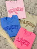 Zodiac Graphic Pullover 2 T-Shirts, Hoodie, Sweatshirt | RetroVerseTees.com