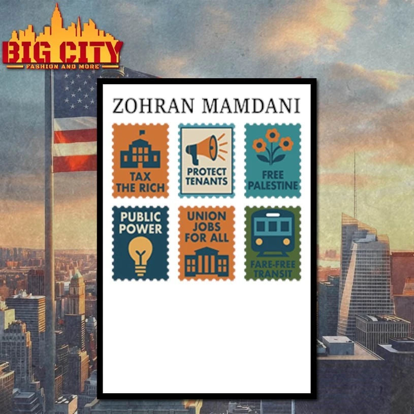 Zohran Mamdani Tax The Rich Protect tenants Free Palestine shirt