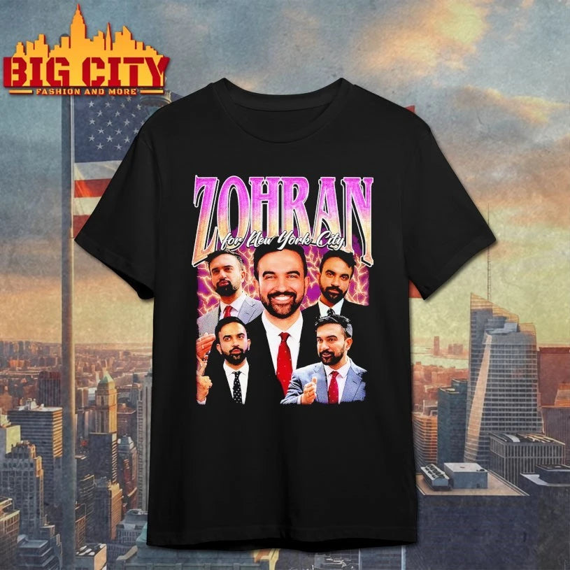 Zohran for New York City Vintage Style Political shirt