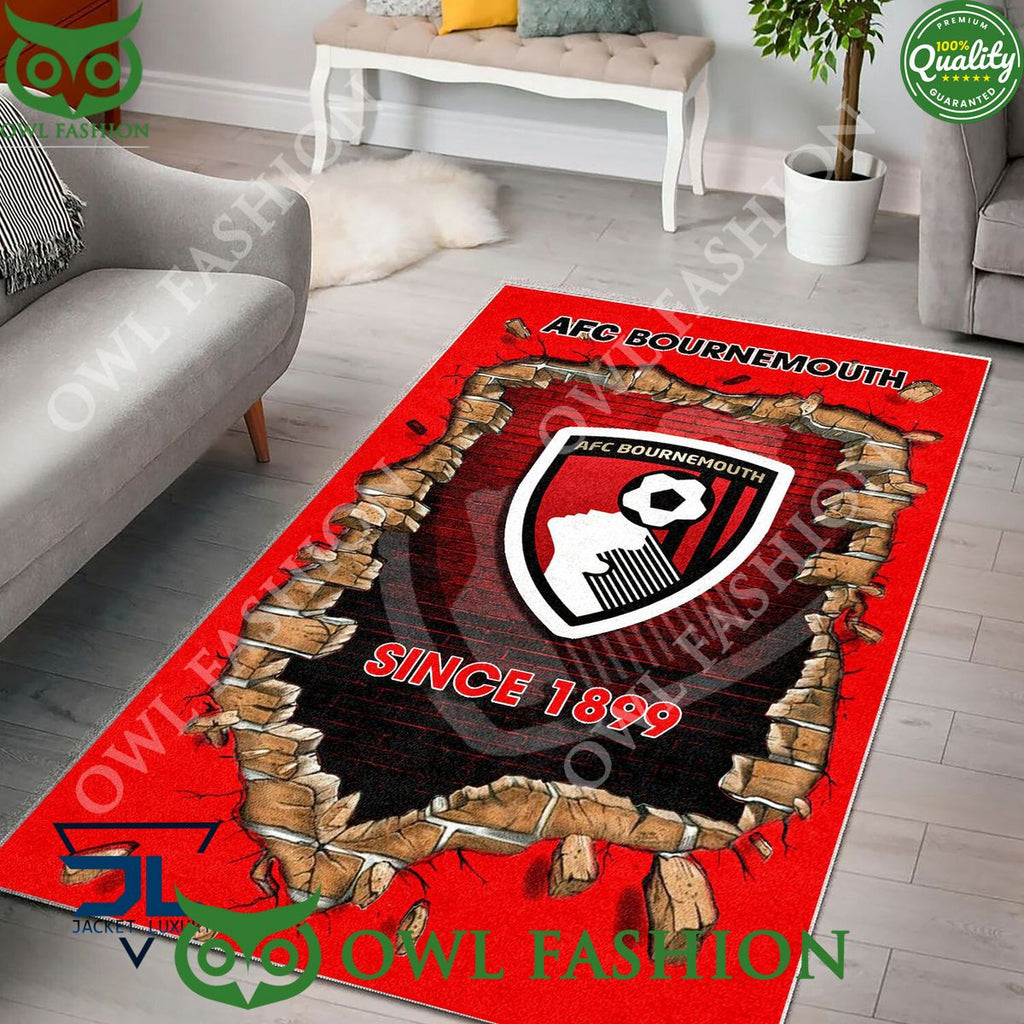 A.F.C. Bournemouth 1866 Premier League Living Room Carpet