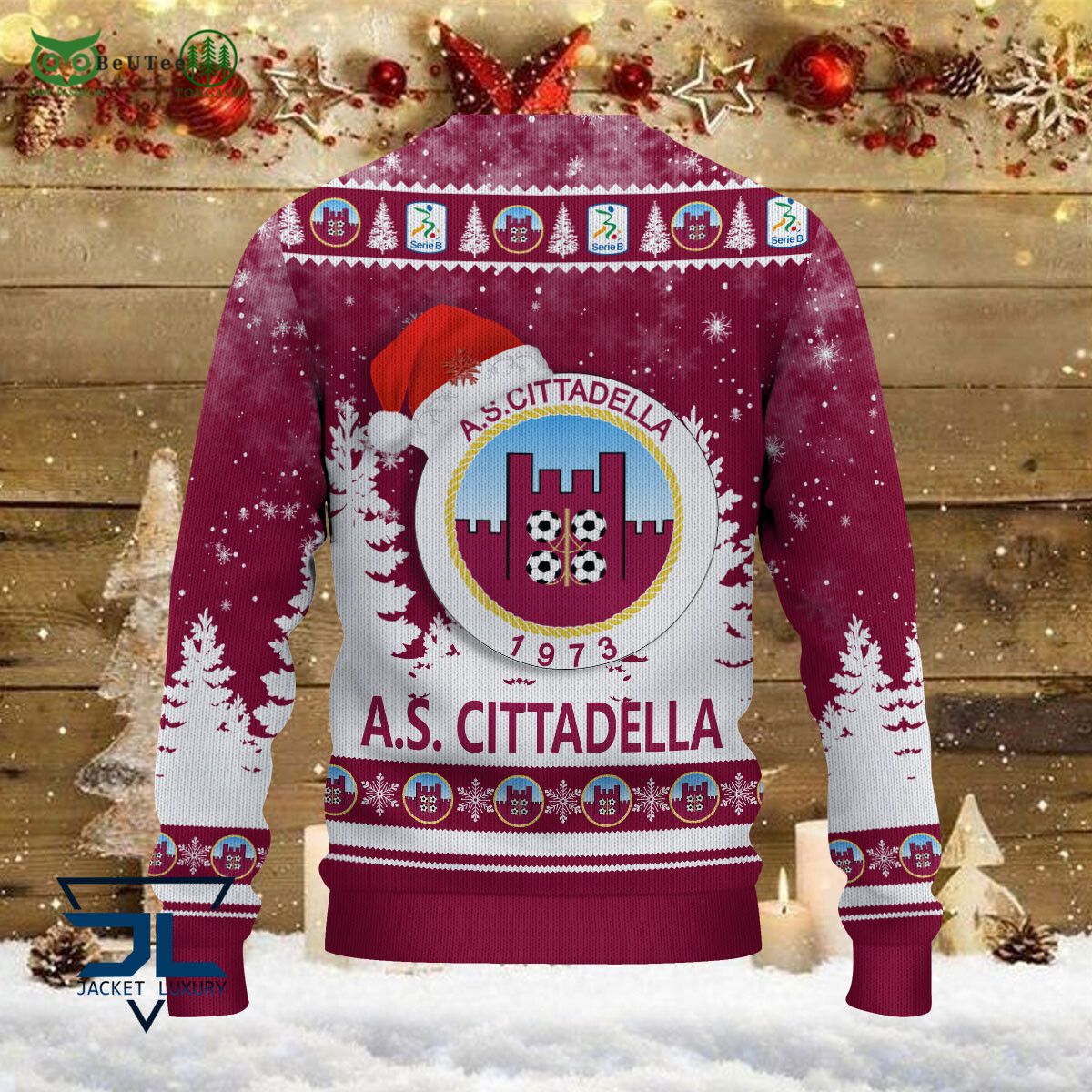 A.S. Cittadella 1973 Lega Serie A Champion Ugly Sweater