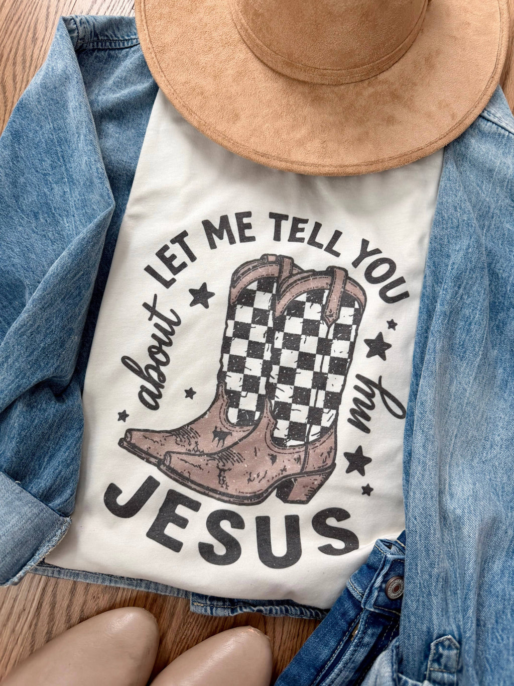 Country Christian Jesus Graphic Tee