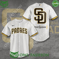 San Diego Padres Baseball Potseason White Baseball Jersey Shirt