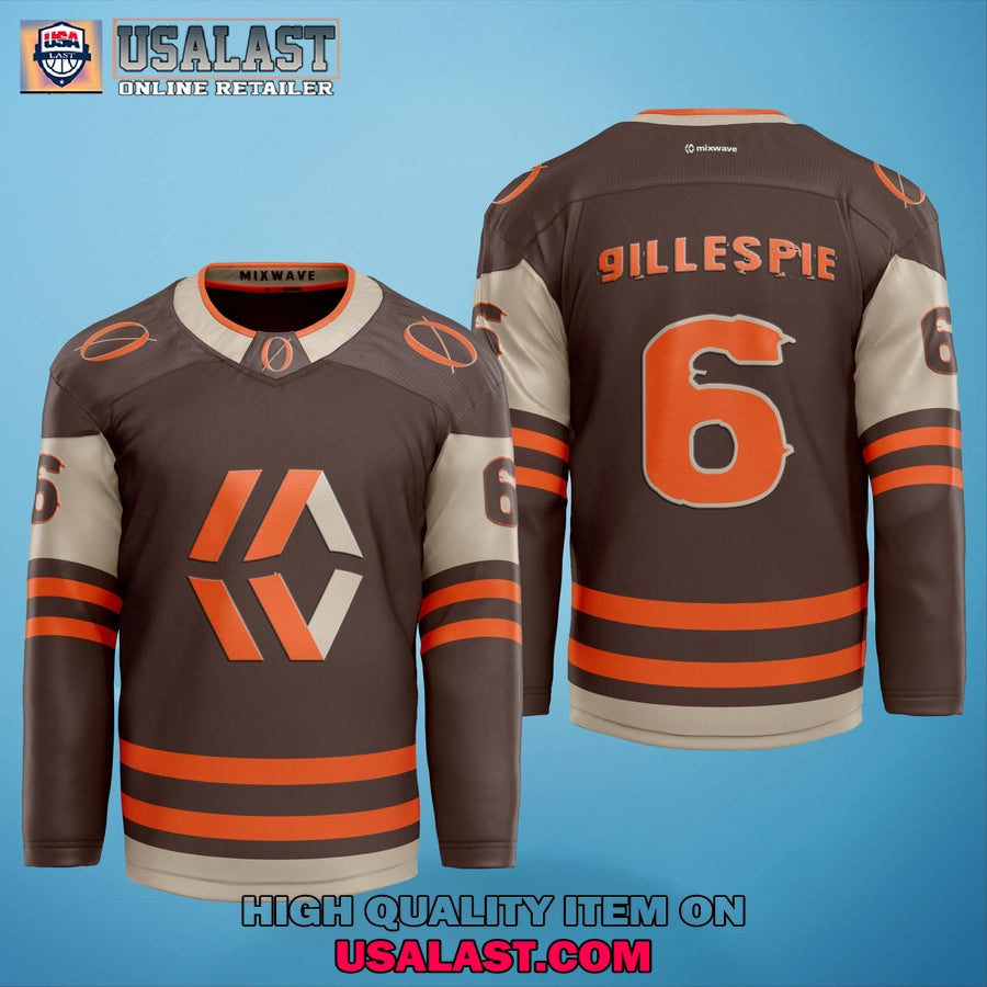 Aaron Gillespie Drummer Hockey Jersey
