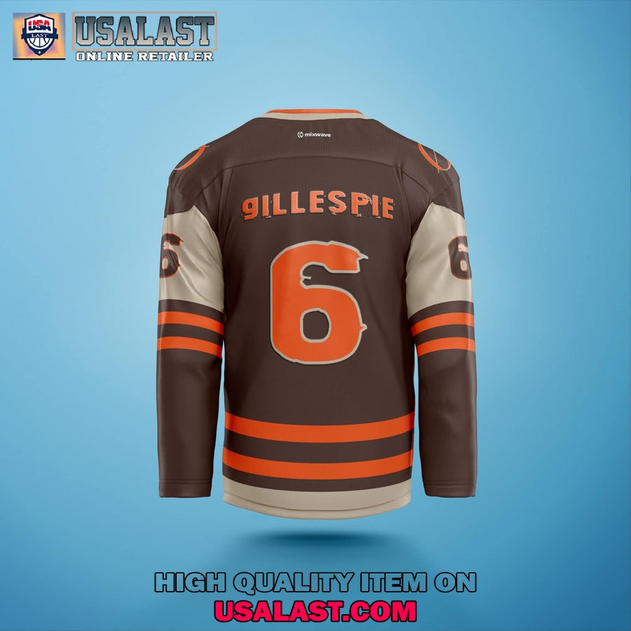 Aaron Gillespie Drummer Hockey Jersey