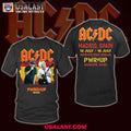 AC/DC Pwr Up Madrid Spain 2025 Unisex T-Shirt
