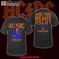 AC/DC Pwr Up Norway 2025 Are You Ready Oslo T-Shirt