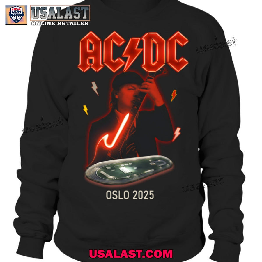 AC/DC Pwr Up Oslo, Norway 2025 Unisex T-Shirt