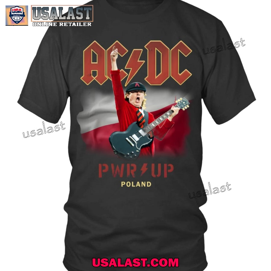 AC/DC Pwr Up Warsaw, Poland 2025 Unisex T-Shirt