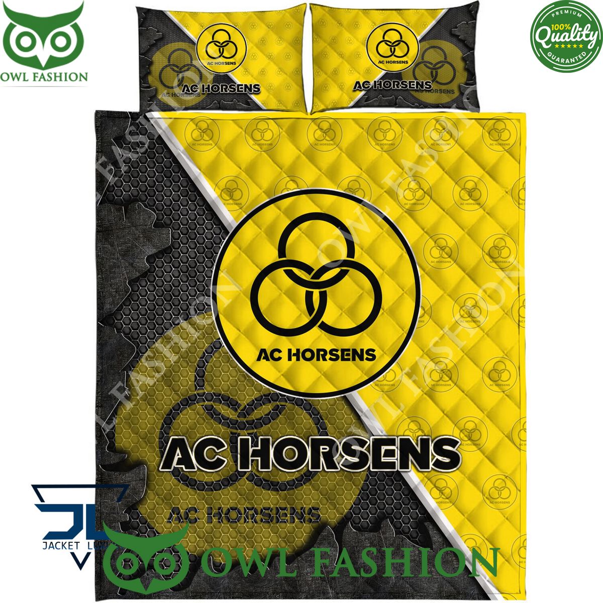AC Horsens Superliga Quilt Broken Bedding Set