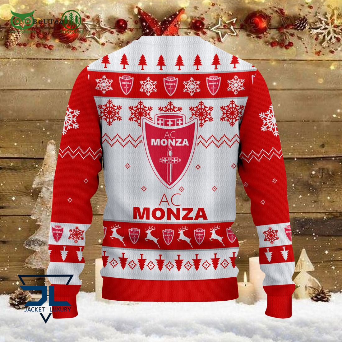 AC Monza Lega Serie A Champion Ugly Sweater