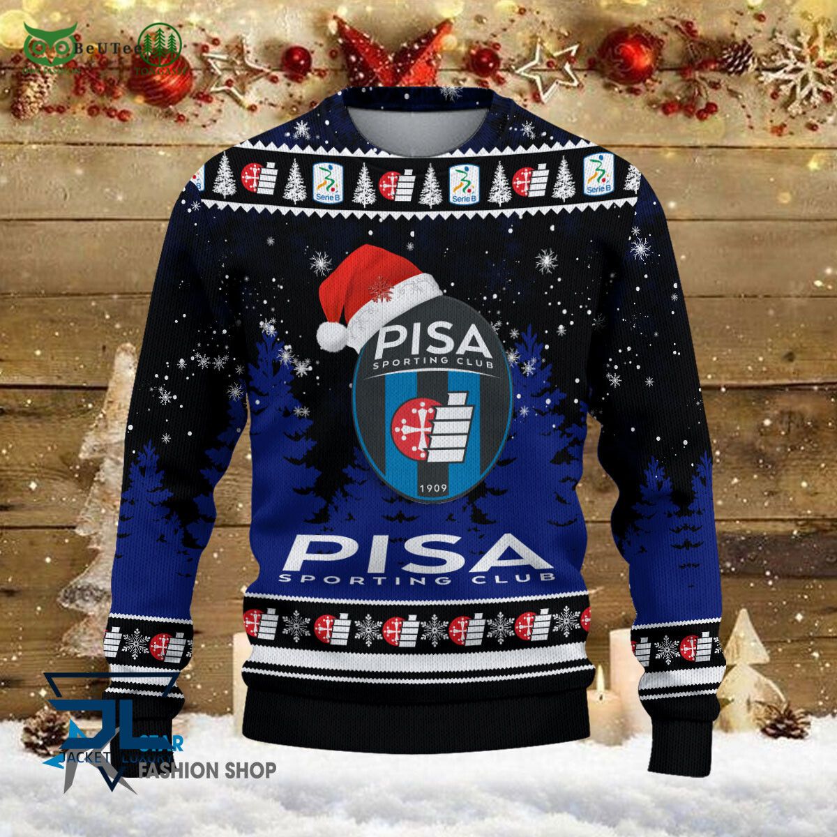 AC Pisa 1909 Lega Serie A Champion Ugly Sweater