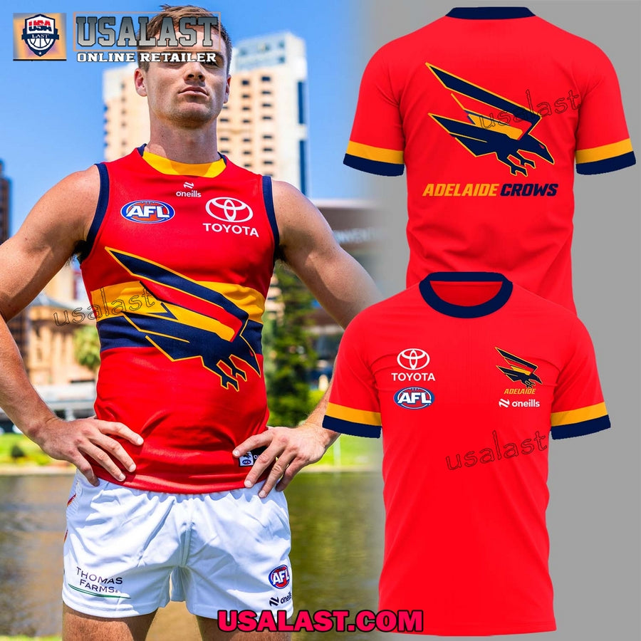Adelaide Crows 2025 Limited Edition Red Hoodie, T-Shirt