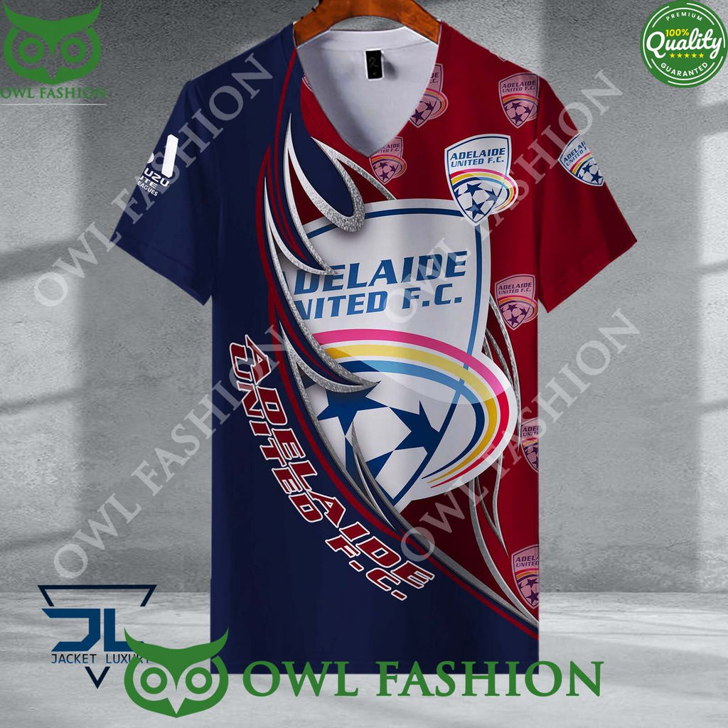 Adelaide United A League Football 3D shirt hoodie