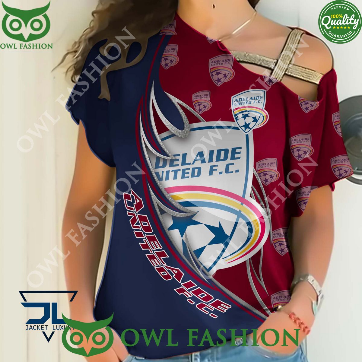 Adelaide United A League Football 3D shirt hoodie