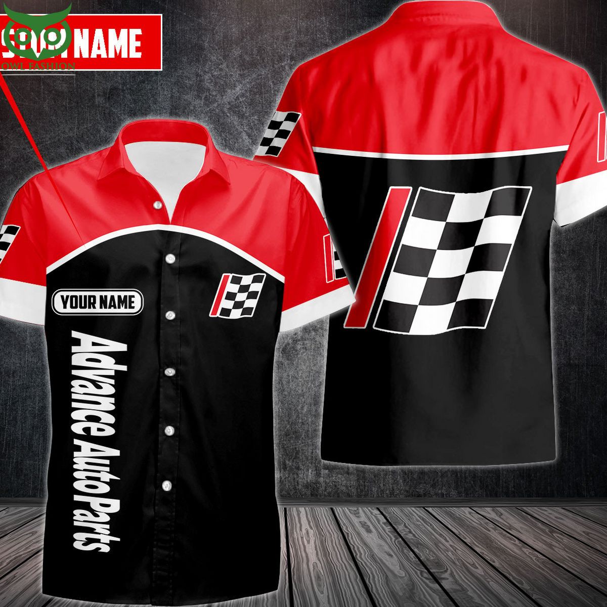 Advance Auto Parts Shirt Custom Name