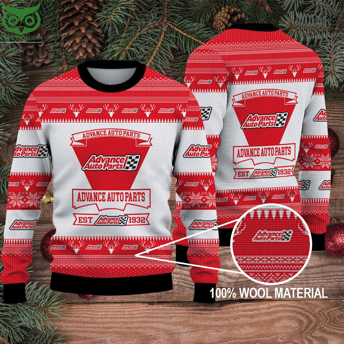 Advance Auto Parts Ugly Sweater