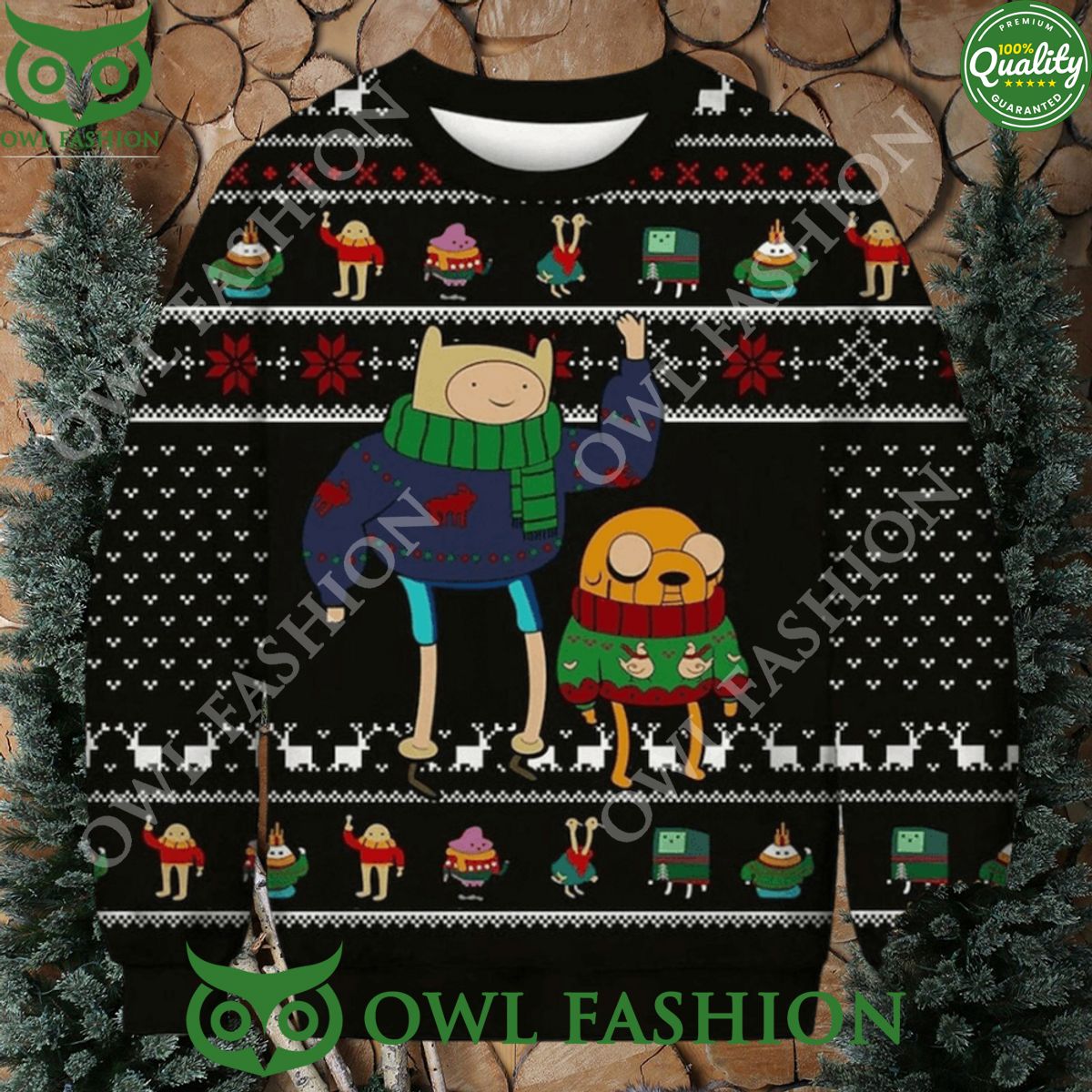 Adventure Time Ugly Christmas Sweater Jumper