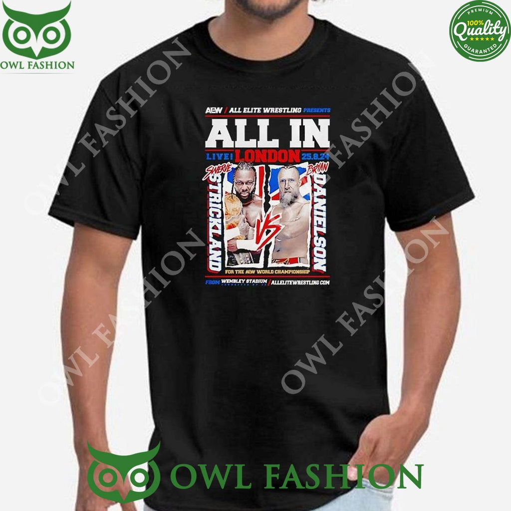 Aew All Elite Wrestling Presents London 2024 Matchup Mjf Vs Will Ospreay Shirt