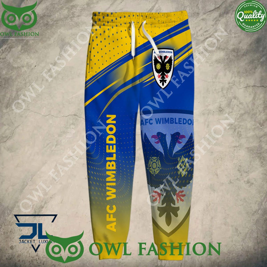AFC Wimbledon New Design 2024 EFL Hoodie Shirt
