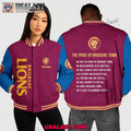 AFL Brisbane Lions Baseball Jacket – The Pride of Brisbane Town