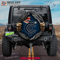 AFL Carlton FC Australia Flag Spare Tire Cover