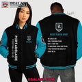 AFL Port Adelaide Baseball Jacket – Never Tear Us Apart