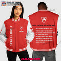 AFL Sydney Swans Baseball Jacket – Cheer Cheer The Red And The White