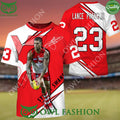 AFL Sydney Swans Lance Franklin number 23 3D T shirt