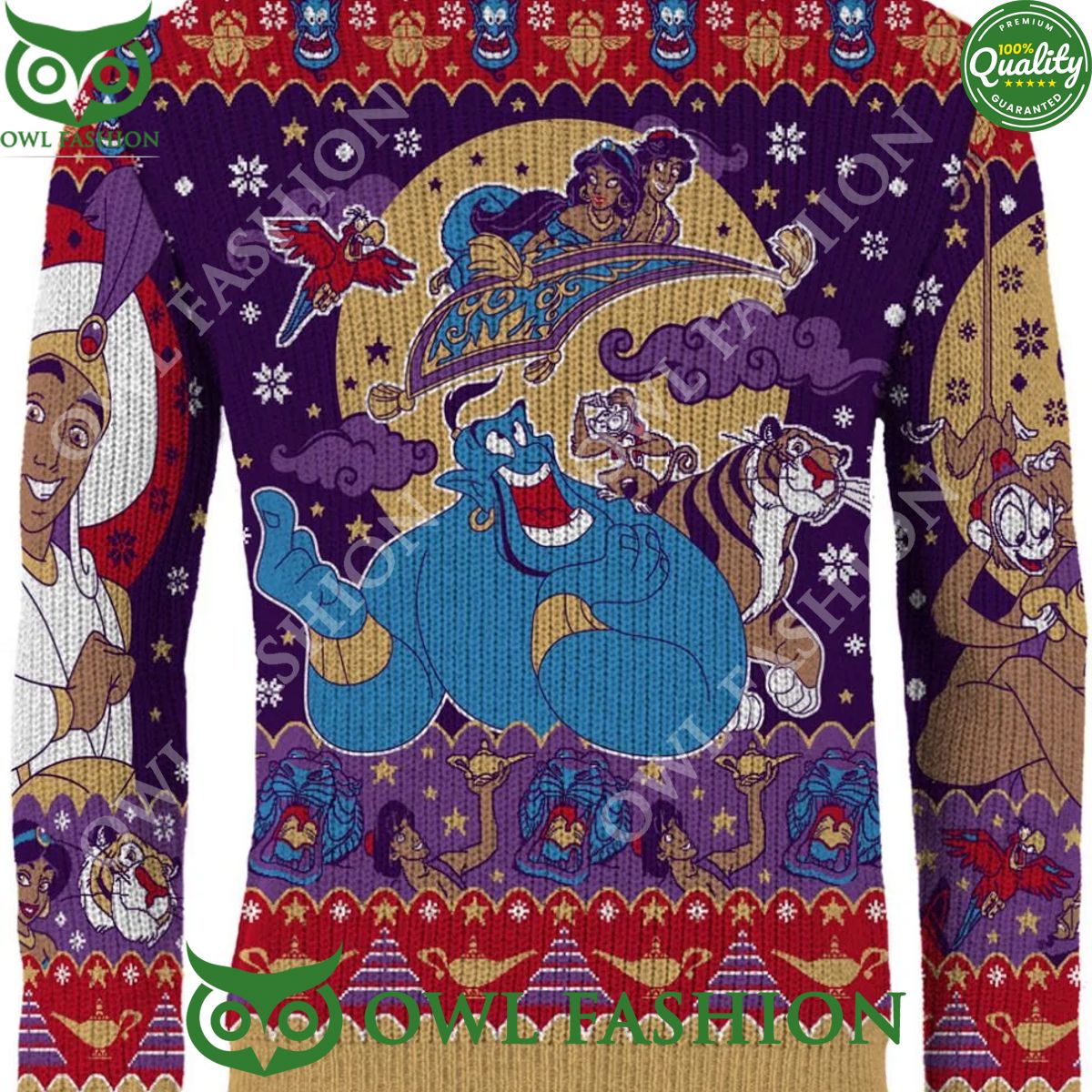 Aladdin Christmas Wishes Christmas Jumper