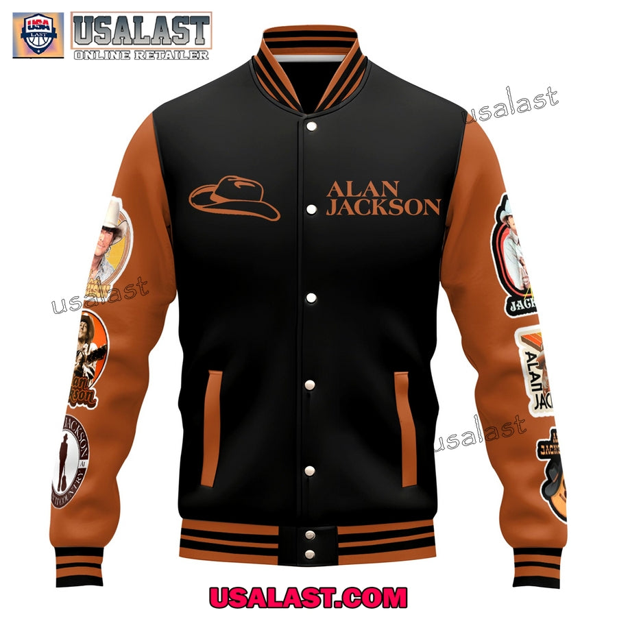 Alan Jackson Last Call One More For The Road Baseball Jacket