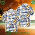Alaska Air National Guard 168th Air Refueling Squadron Boeing KC 135R Stratotanker 3D Hawaiian Shirt