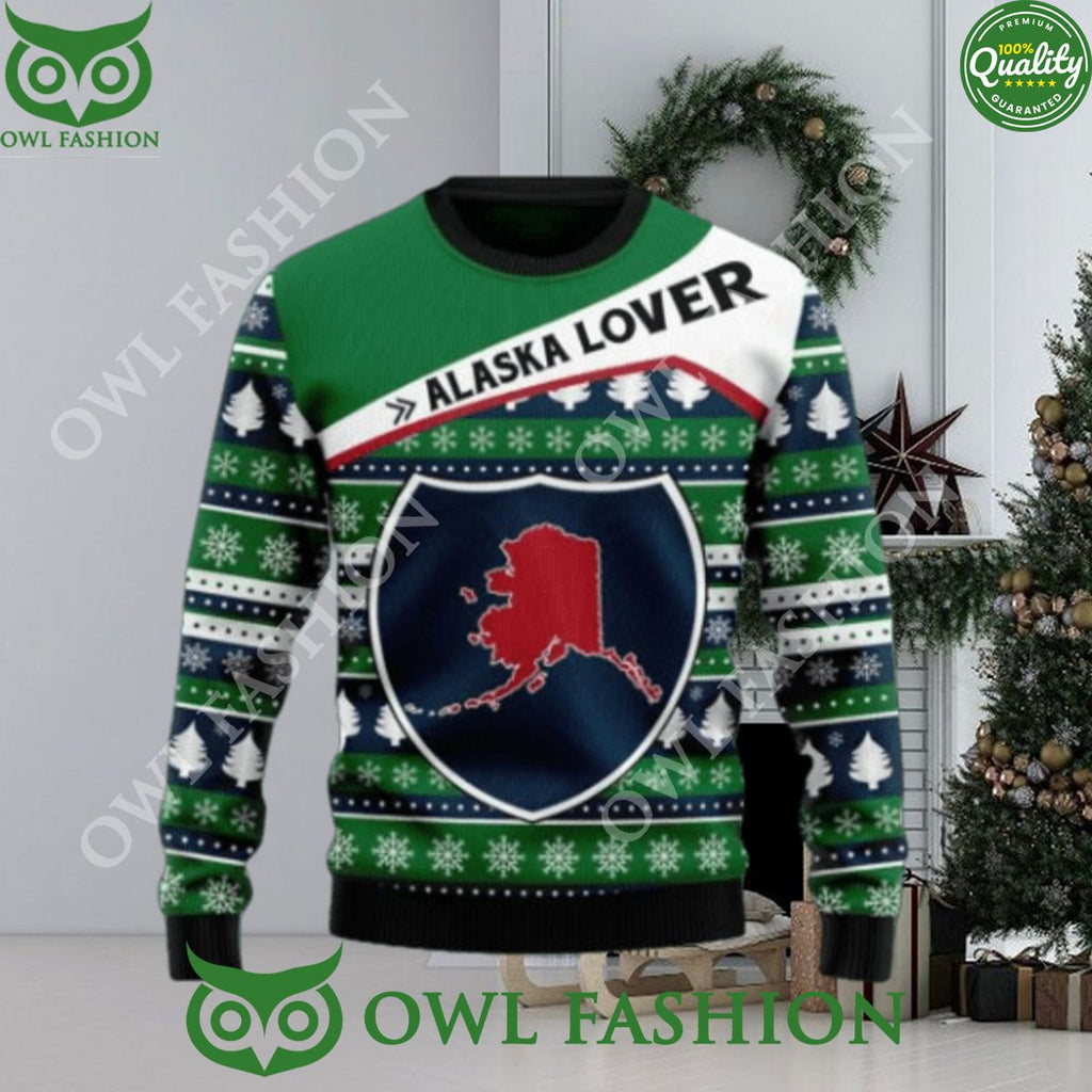 Alaska lover Christmas sweater Jumper
