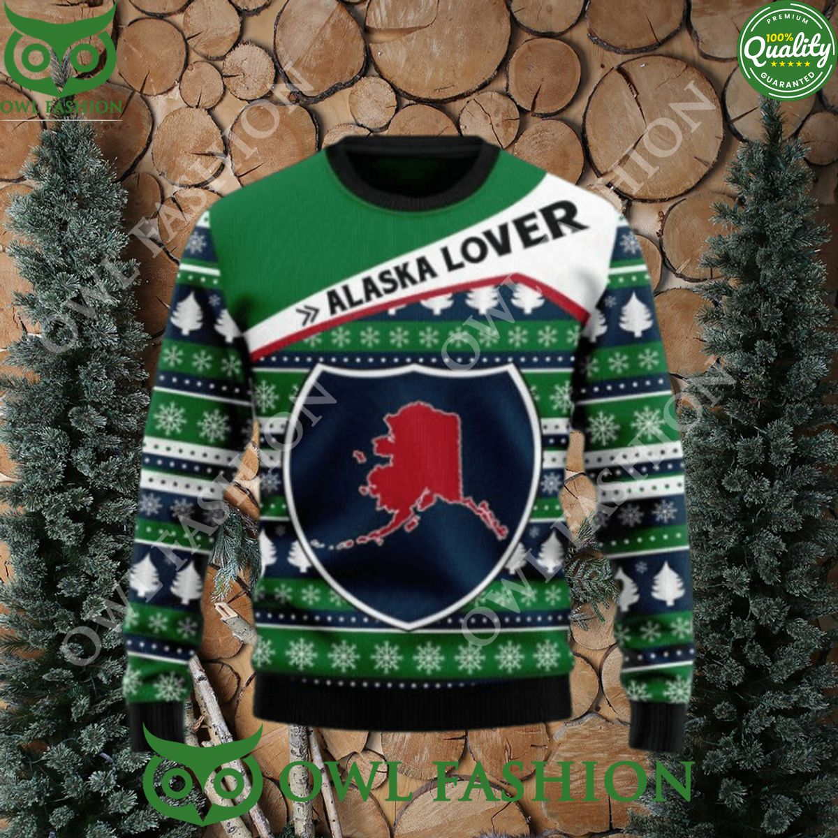 Alaska lover Christmas sweater Jumper