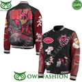 Alastor Hazbin Hotel You never fully dressed without smiles Baseball jacket Varsity