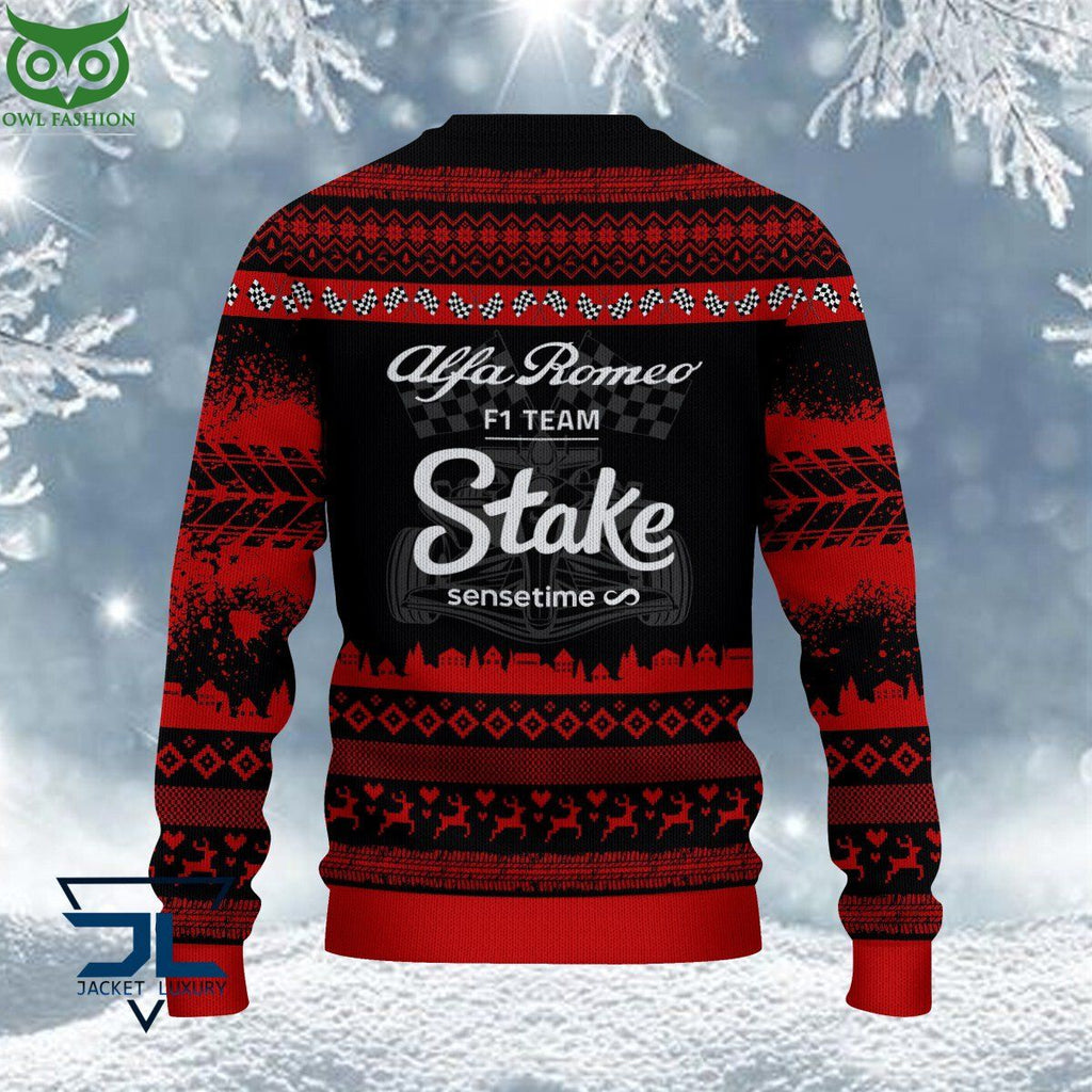 Alfa Romeo F1 Team Customized Ugly Sweater