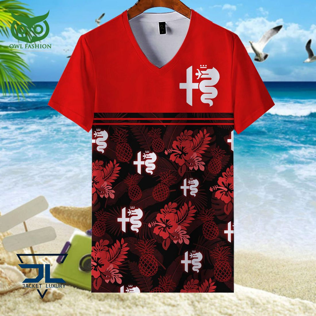 Alfa Romeo F1 Team F1 New Hawaiian Shirt