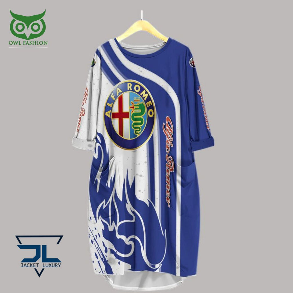 Alfa Romeo Motor Car 3D Tshirt Polo