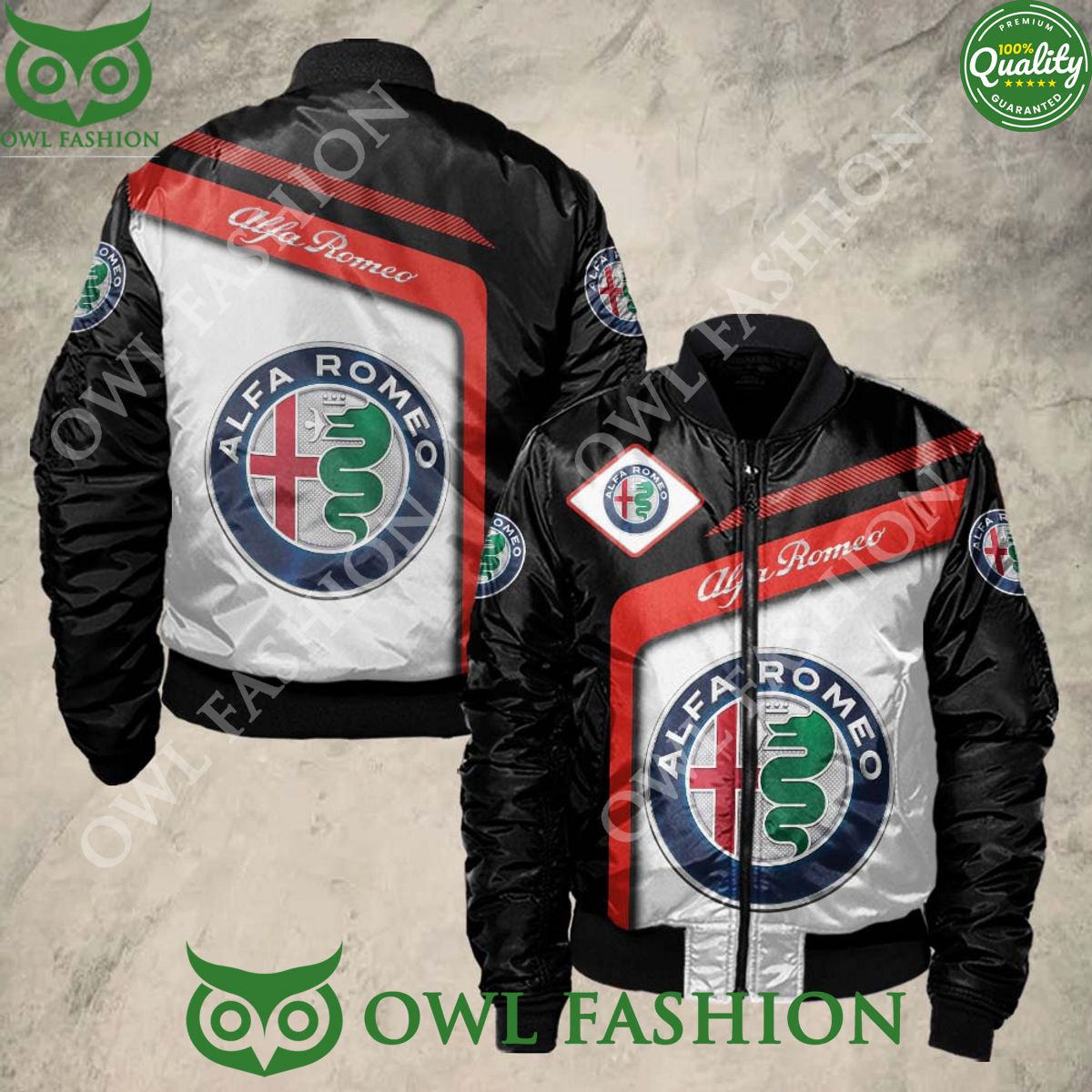Alfa Romeo Sport 3D Bomber Jacket