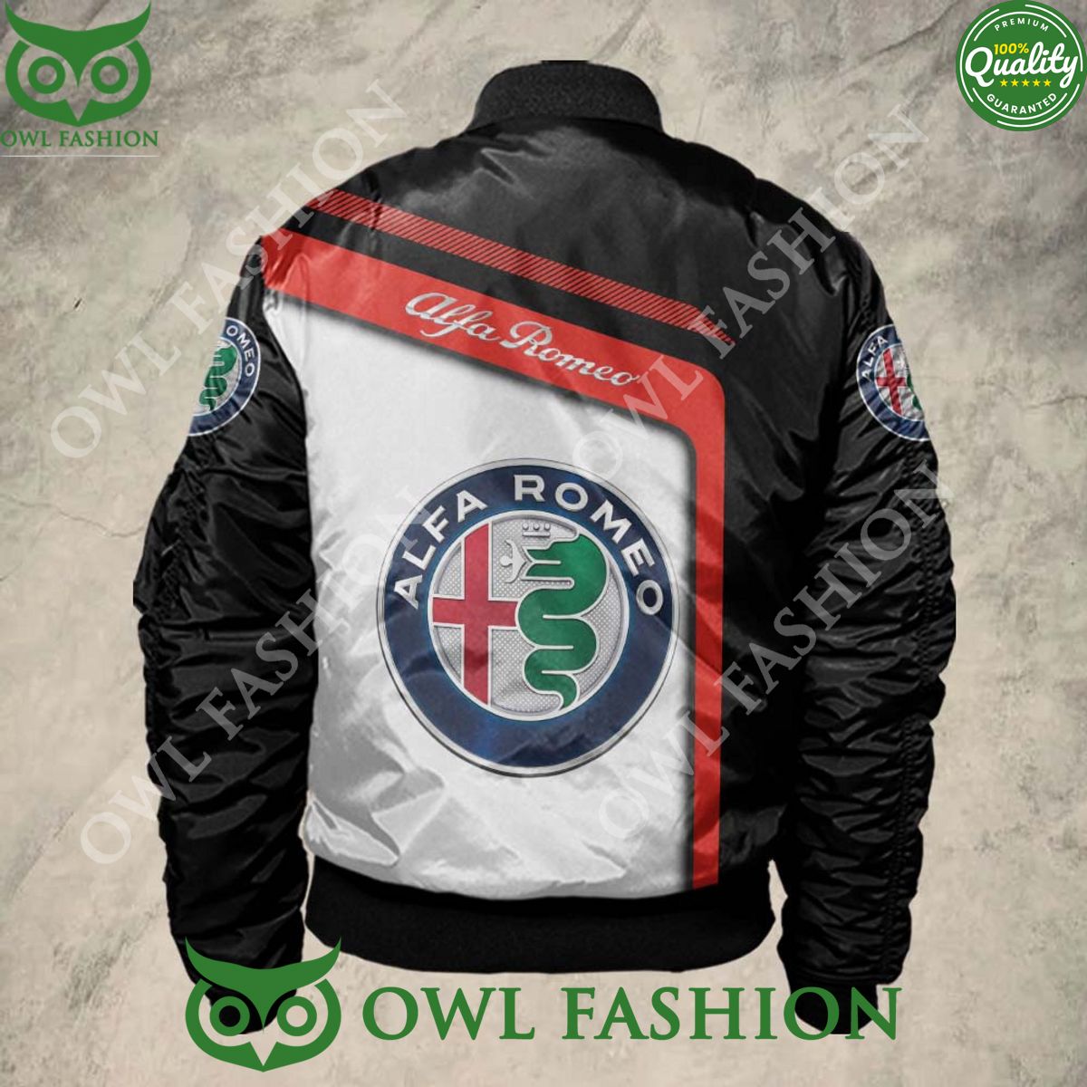 Alfa Romeo Sport 3D Bomber Jacket