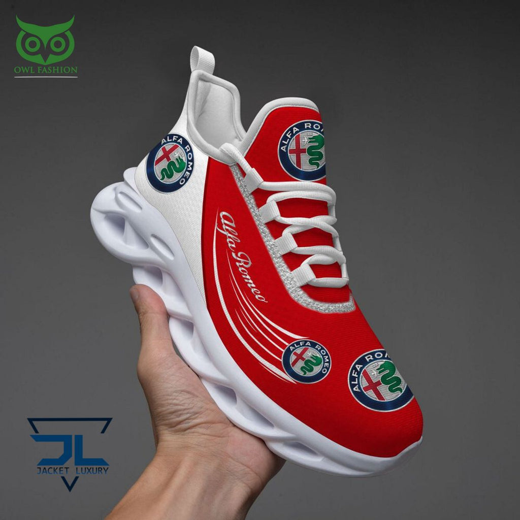 Alfa Romeo Trending Car Brand Premium Max Soul Shoes