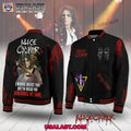 Alice Cooper Screaming My Name Baseball Jacket