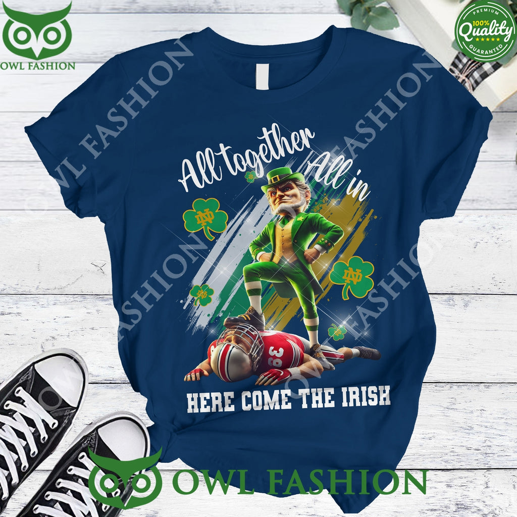All Together All In Here Come The Irish Blue Pajamas