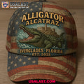 Alligator Alcatraz Everglades Florida Retro Cap